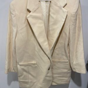 Vintage Bianca Nygard Crème Car Coat